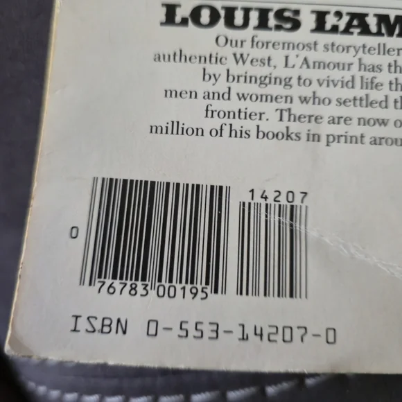 Louis L’Amour The Warrior's Path 1980 Paperback The Sacketts #15 First Edition - Picture 2 of 8